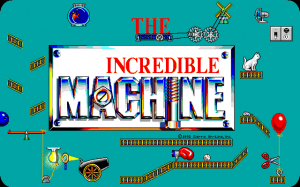 Figure 10: 'The Incredible Machine' promotional title screen, 1992, Sierra Entertainment